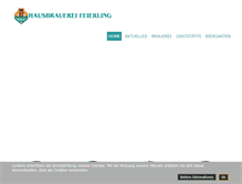 Tablet Screenshot of feierling.de